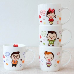 Cute pattern handmade water...